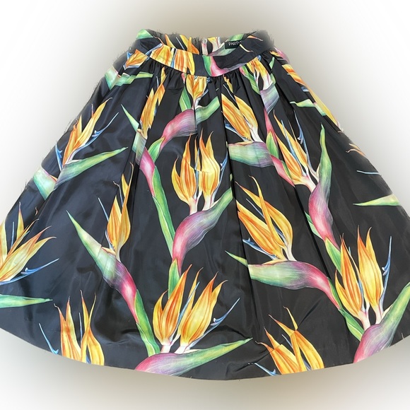 PARTYSKIRTS | full a line midi length skirt with pockets - Picture 4 of 4